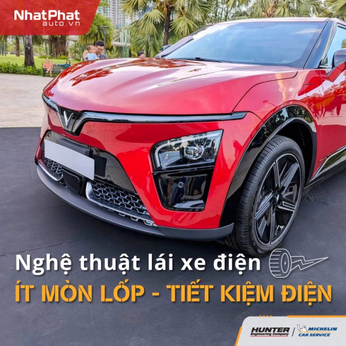 Nghệ thuật lái xe ô tô điện: Ít mòn lốp - Tiết kiệm điện