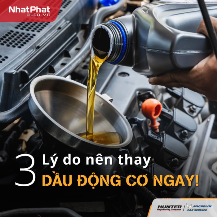 3 lý do nên thay dầu động cơ ngay!